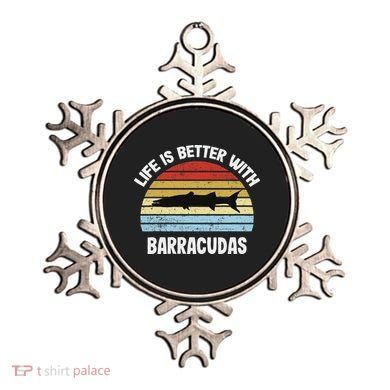 Barracuda Life Is Better With Barracudas Ornament