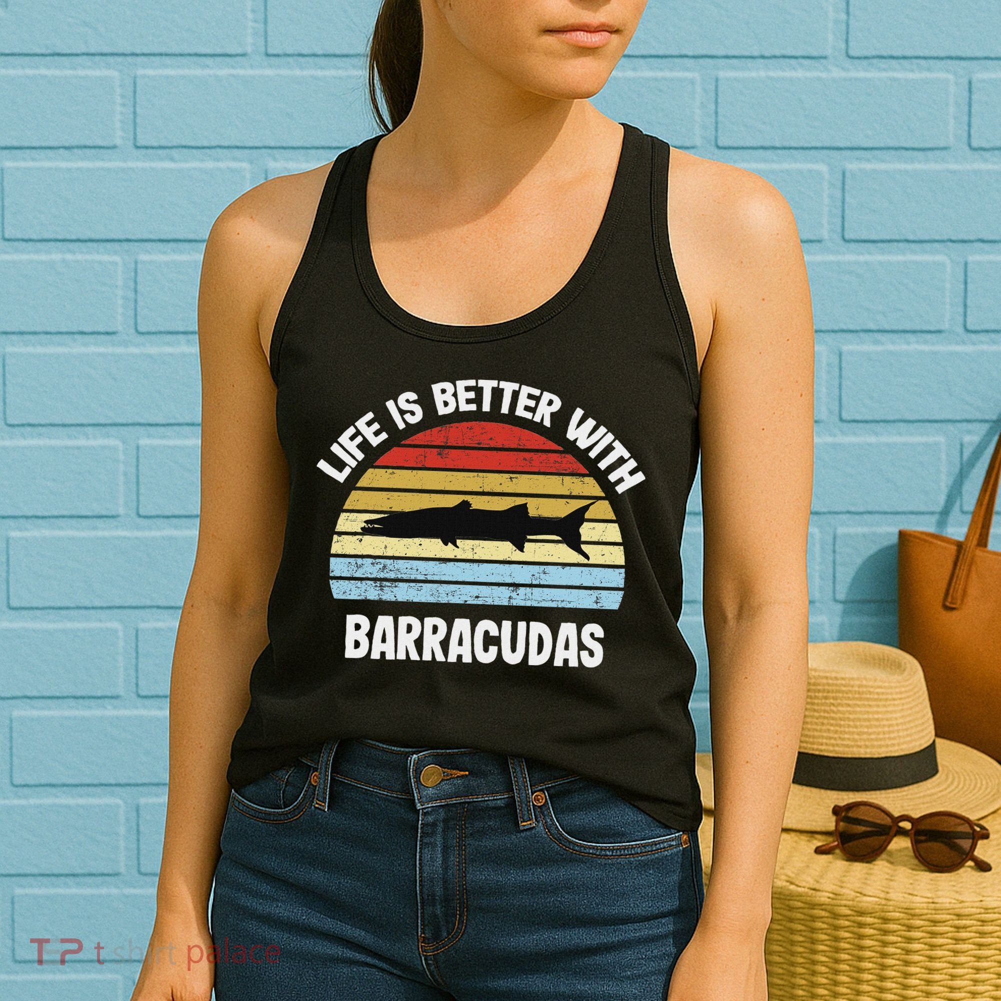 Barracuda Life Is Better With Barracudas Women's Tank Top