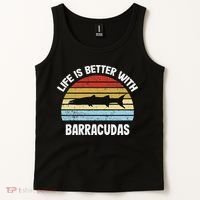Barracuda Life Is Better With Barracudas Tank Top thumb 2