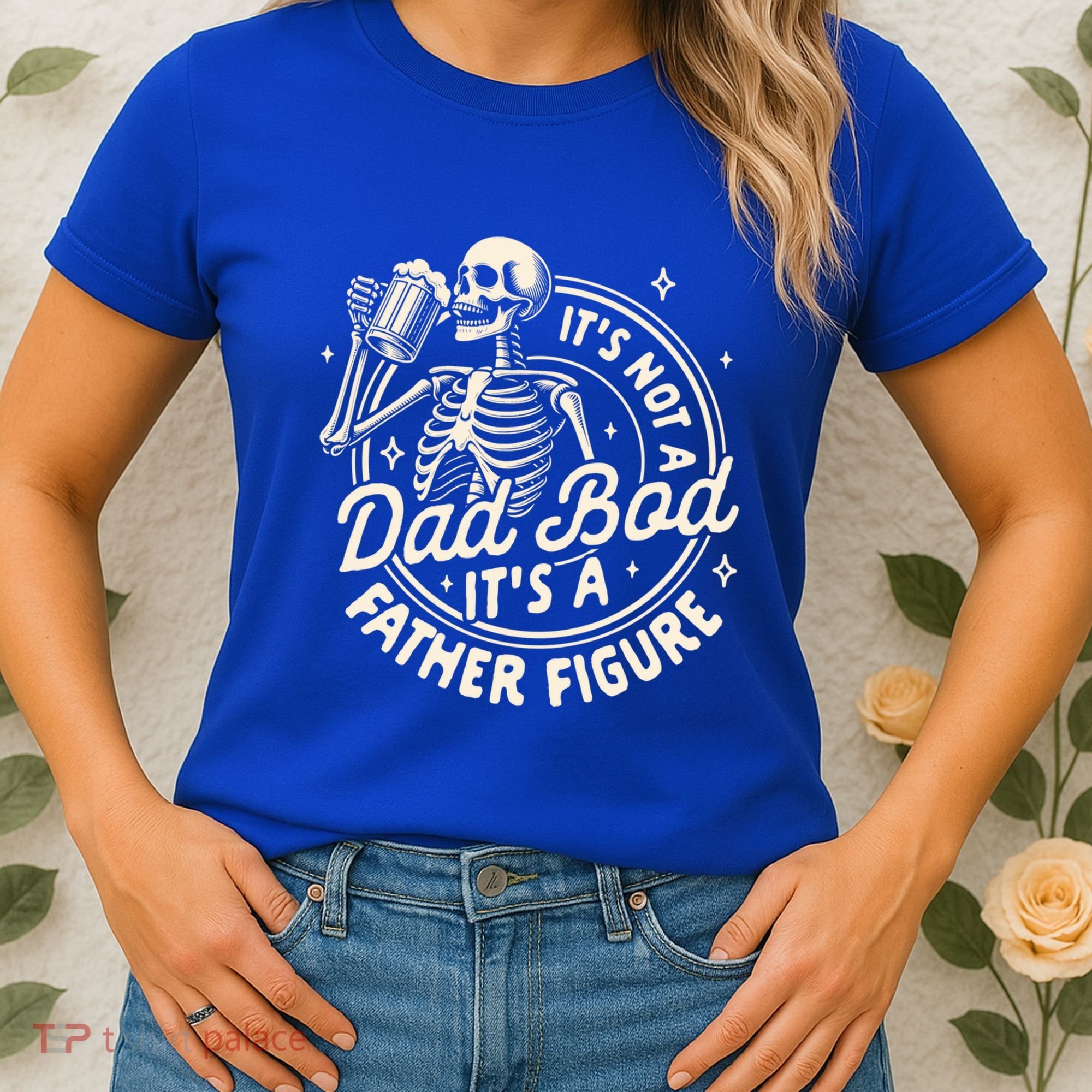 Beer Lover Ing ItS Not A Dad Bod ItS A Father Figure Gift Women's T-Shirt