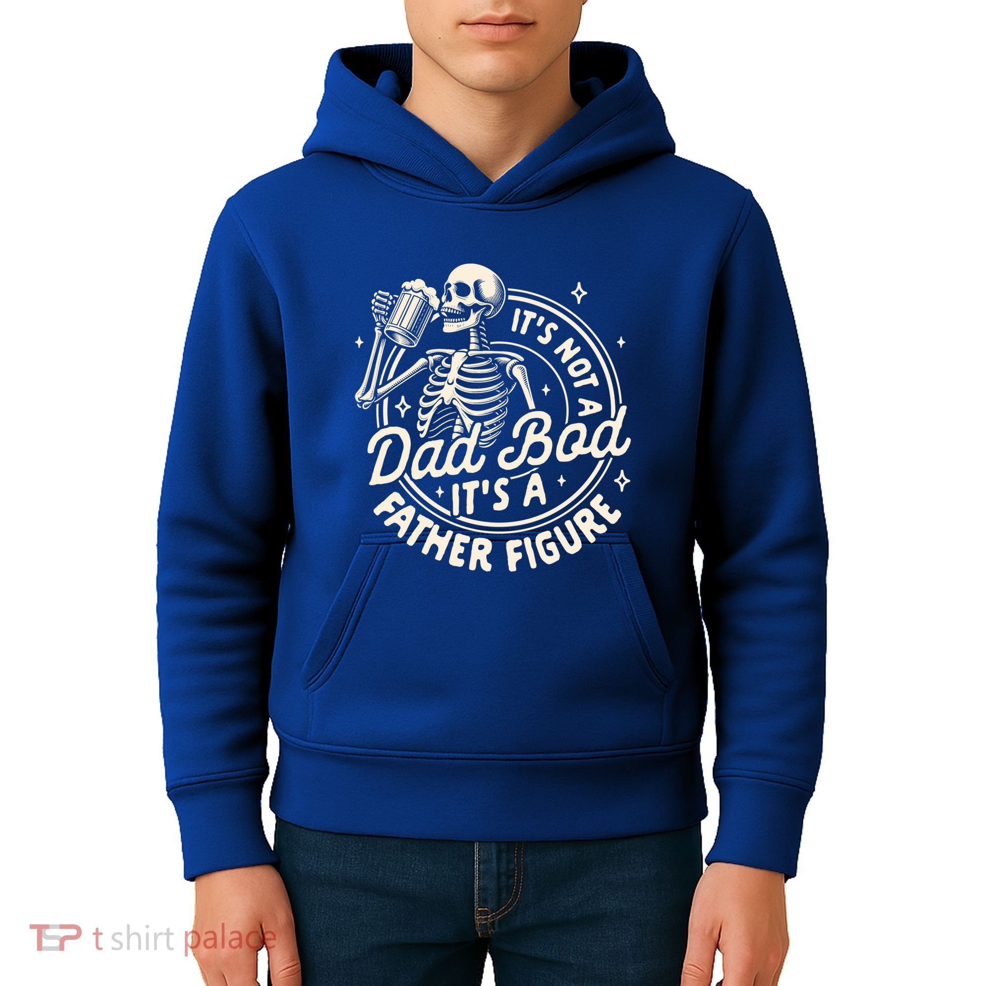 Beer Lover Ing ItS Not A Dad Bod ItS A Father Figure Gift Kids Hoodie