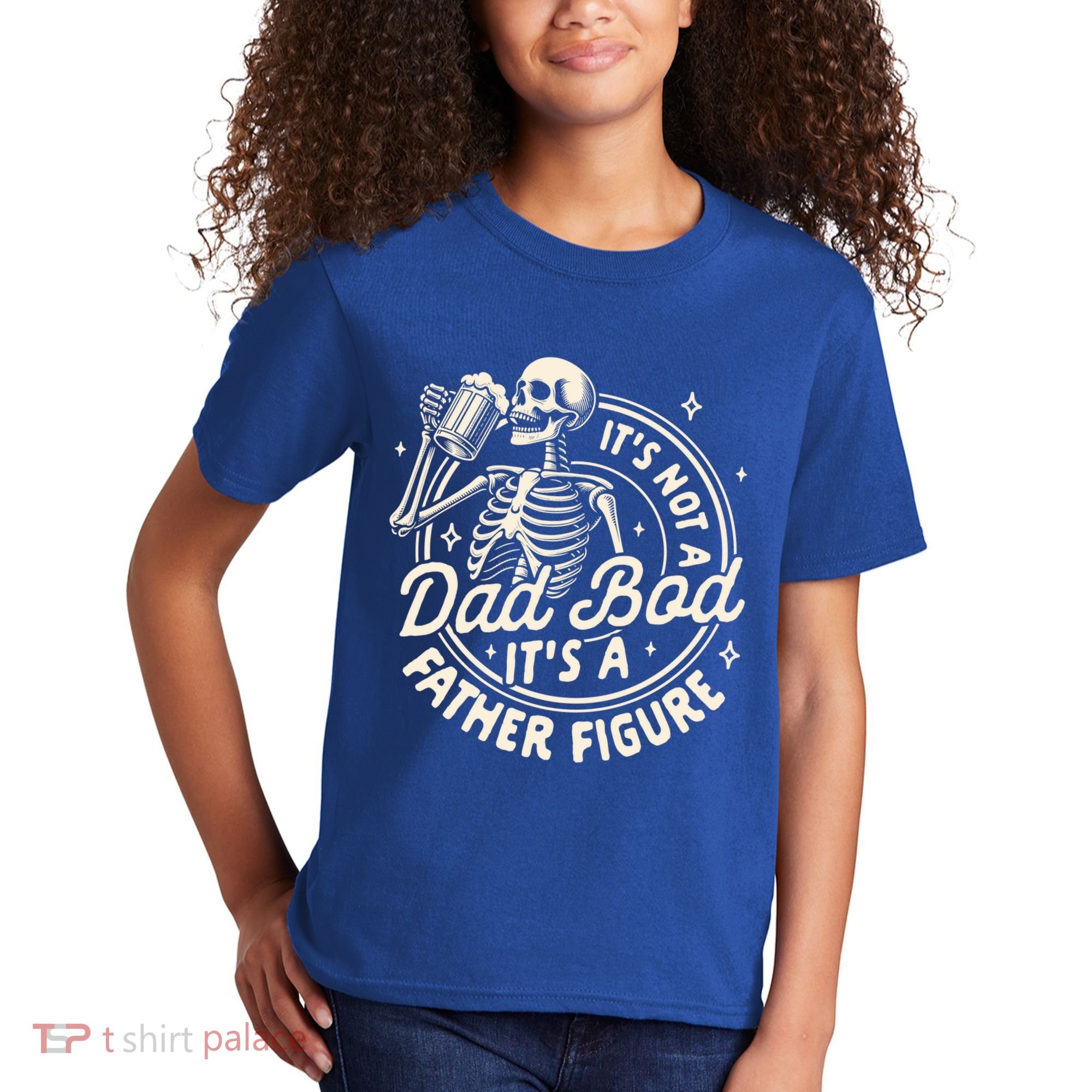 Beer Lover Ing ItS Not A Dad Bod ItS A Father Figure Gift Kids T-Shirt