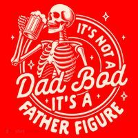 Beer Lover Ing ItS Not A Dad Bod ItS A Father Figure Gift Santa Hat thumb 1