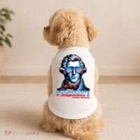Bitches Love Independence Funny 4th Of July Thomas Jefferson Doggie Tank thumb 2