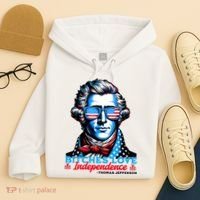 Bitches Love Independence Funny 4th Of July Thomas Jefferson Hoodie thumb 4