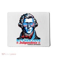 Bitches Love Independence Funny 4th Of July Thomas Jefferson Mousepad thumb 0