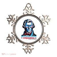 Bitches Love Independence Funny 4th Of July Thomas Jefferson Ornament thumb 0