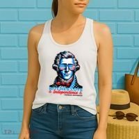 Bitches Love Independence Funny 4th Of July Thomas Jefferson Women's Tank Top thumb 2