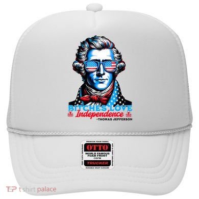 Bitches Love Independence Funny 4th Of July Thomas Jefferson Hat