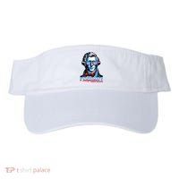Bitches Love Independence Funny 4th Of July Thomas Jefferson Visor thumb 0