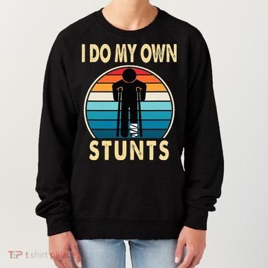 Broken Leg Injury Ankle Knee Get Well Soon Women's Sweatshirt