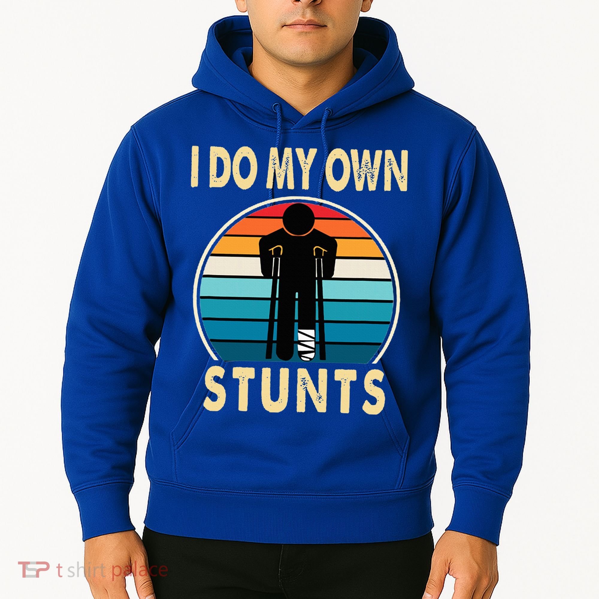 Broken Leg Injury Ankle Knee Get Well Soon Hoodie