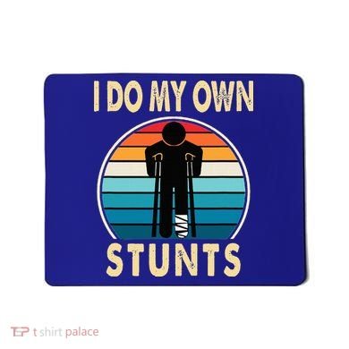Broken Leg Injury Ankle Knee Get Well Soon Mousepad