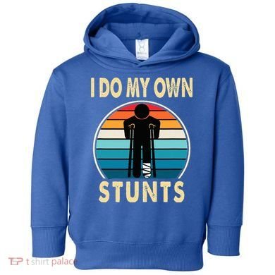 Broken Leg Injury Ankle Knee Get Well Soon Toddler Hoodie