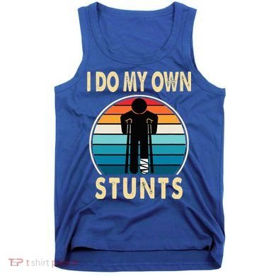 Broken Leg Injury Ankle Knee Get Well Soon Tank Top