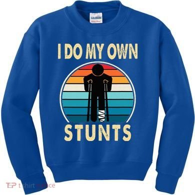 Broken Leg Injury Ankle Knee Get Well Soon Kids Sweatshirt