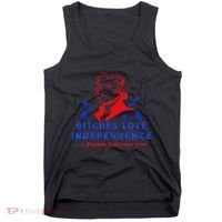Bitches Love Independence Thomas Jefferson 1776 Tank Top thumb 0