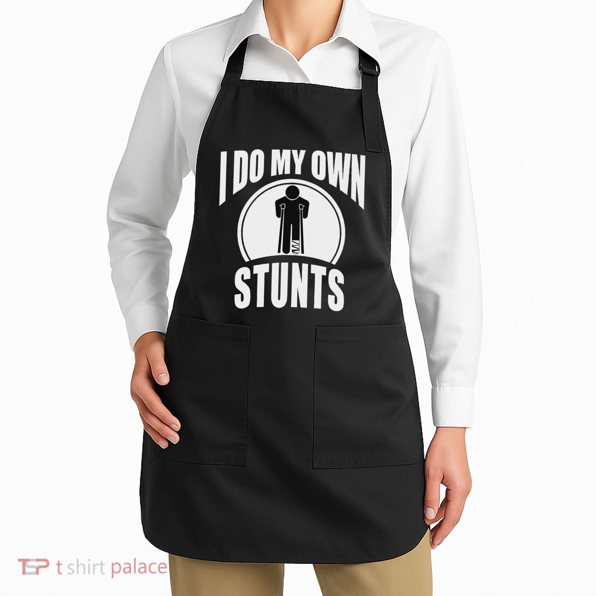 Broken Leg Injury Ankle Knee Funny Get Well Soon Gift Apron