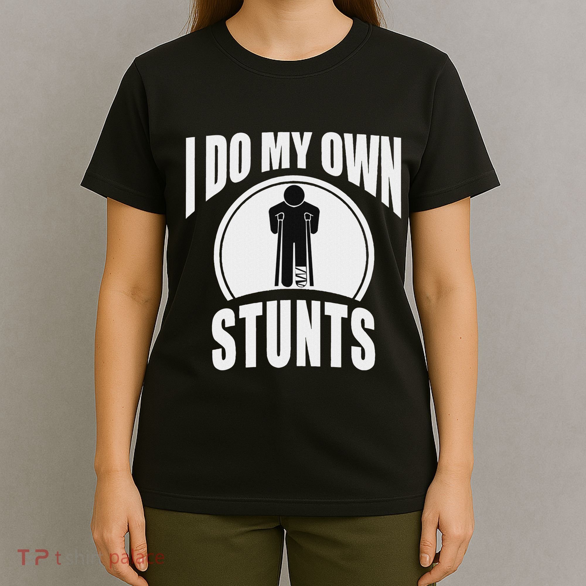Broken Leg Injury Ankle Knee Funny Get Well Soon Gift T-Shirt