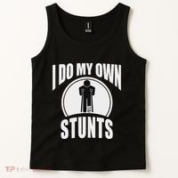 Broken Leg Injury Ankle Knee Funny Get Well Soon Gift Tank Top thumb 2
