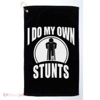 Broken Leg Injury Ankle Knee Funny Get Well Soon Gift Golf Towel thumb 0