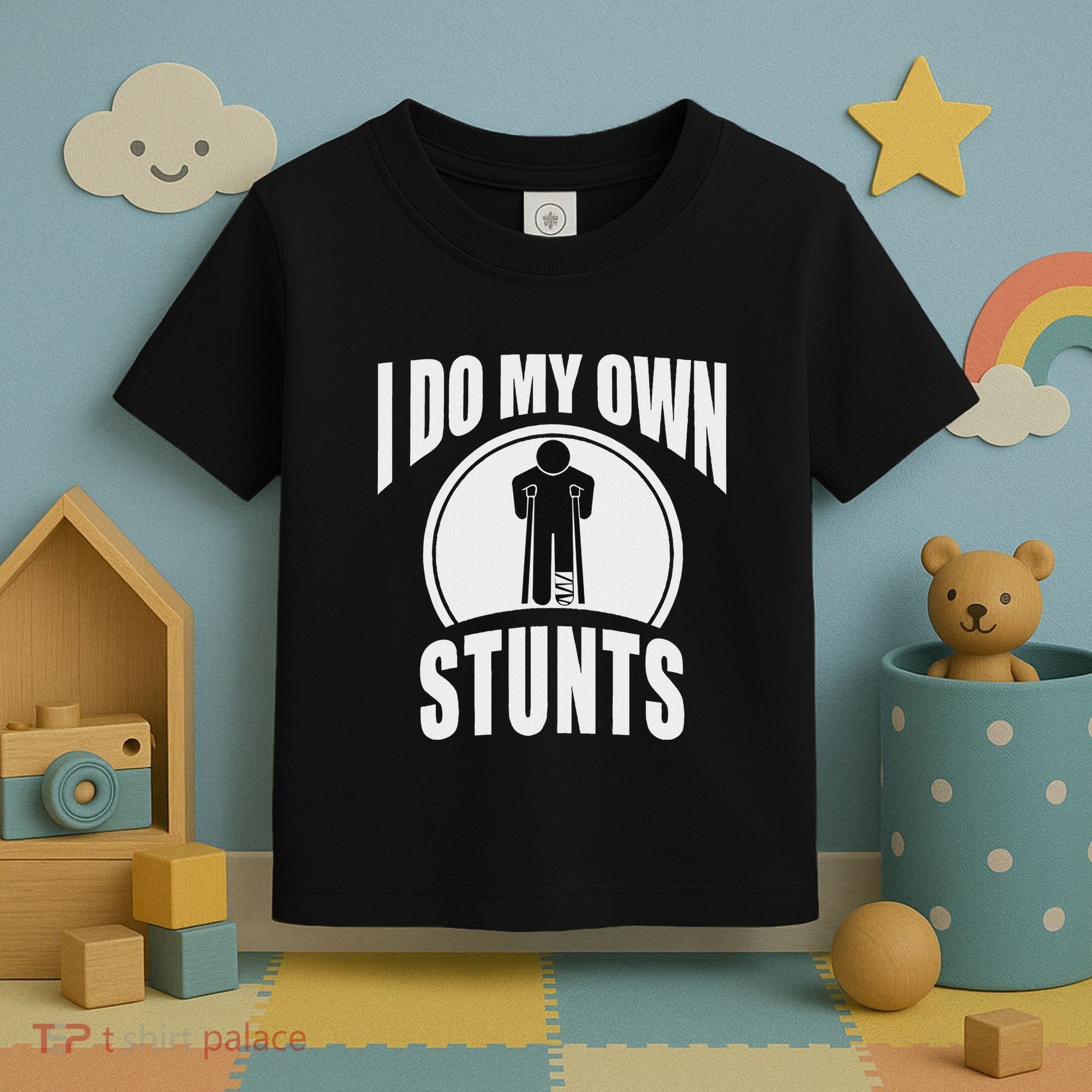 Broken Leg Injury Ankle Knee Funny Get Well Soon Gift Toddler T-Shirt