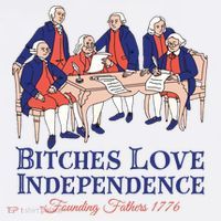 Bitches Love Independence 4th Of July Baby Bodysuit thumb 2