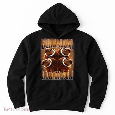 Burbaloni Luliloli Italian Brain Rot Capybara Meme Hoodie