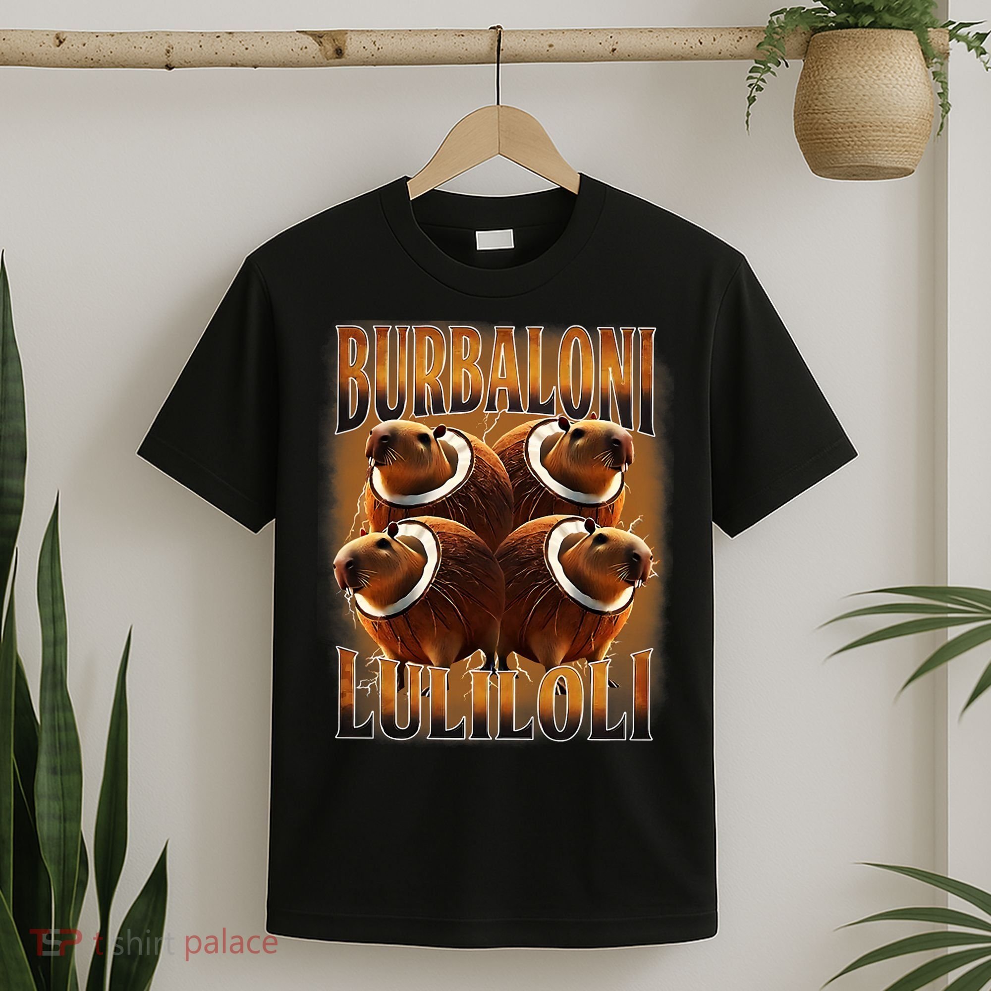 Burbaloni Luliloli Italian Brain Rot Capybara Meme T-Shirt