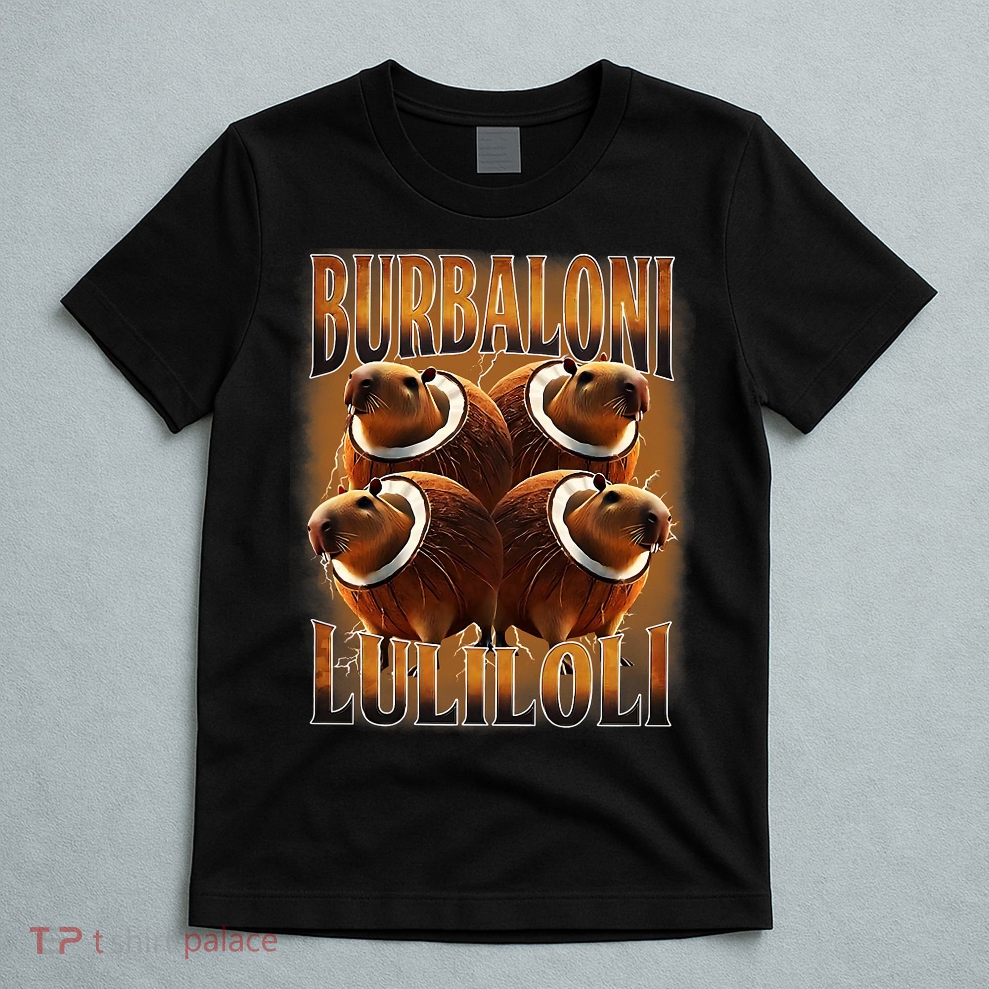 Burbaloni Luliloli Italian Brain Rot Capybara Meme T-Shirt