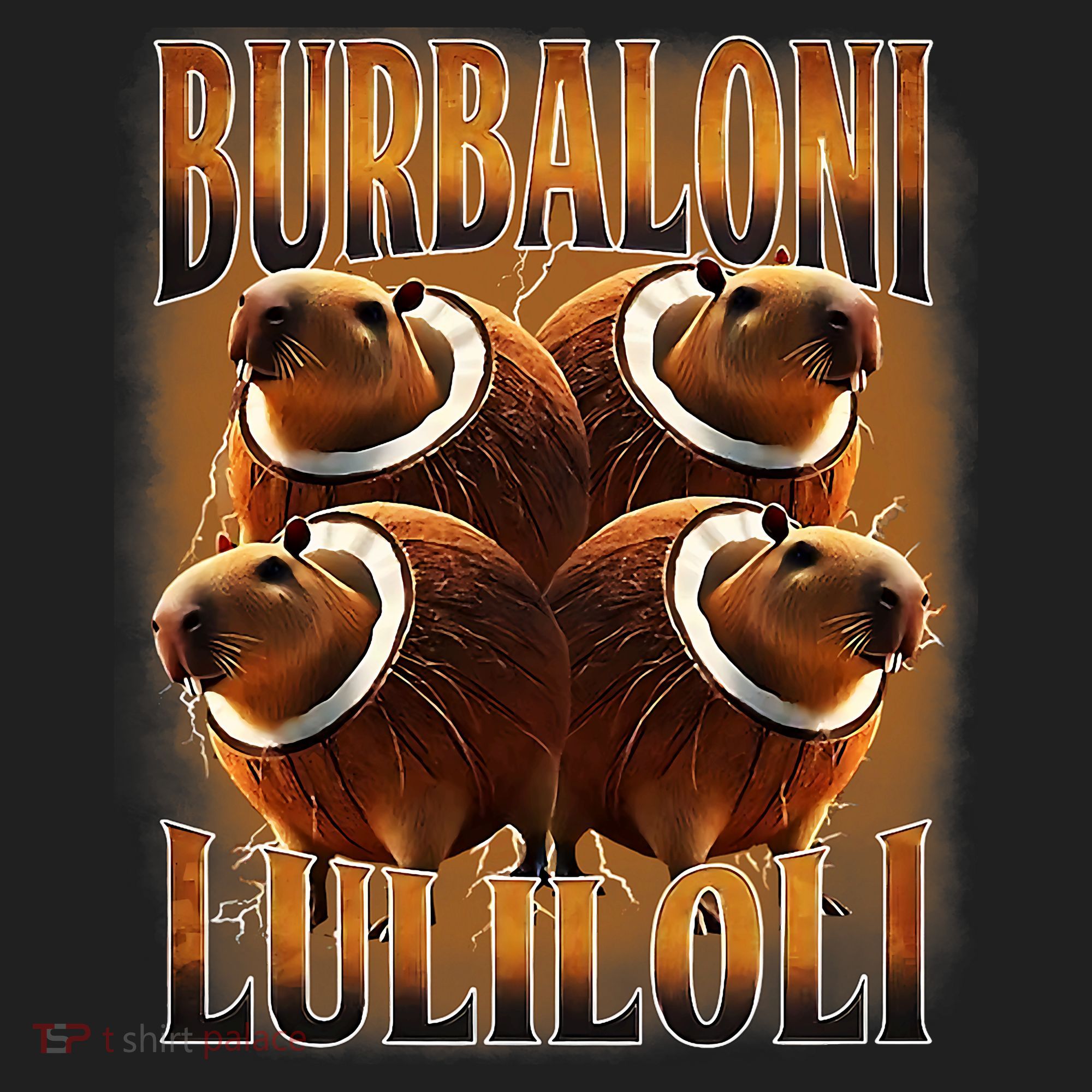 Burbaloni Luliloli Italian Brain Rot Capybara Meme Beanie