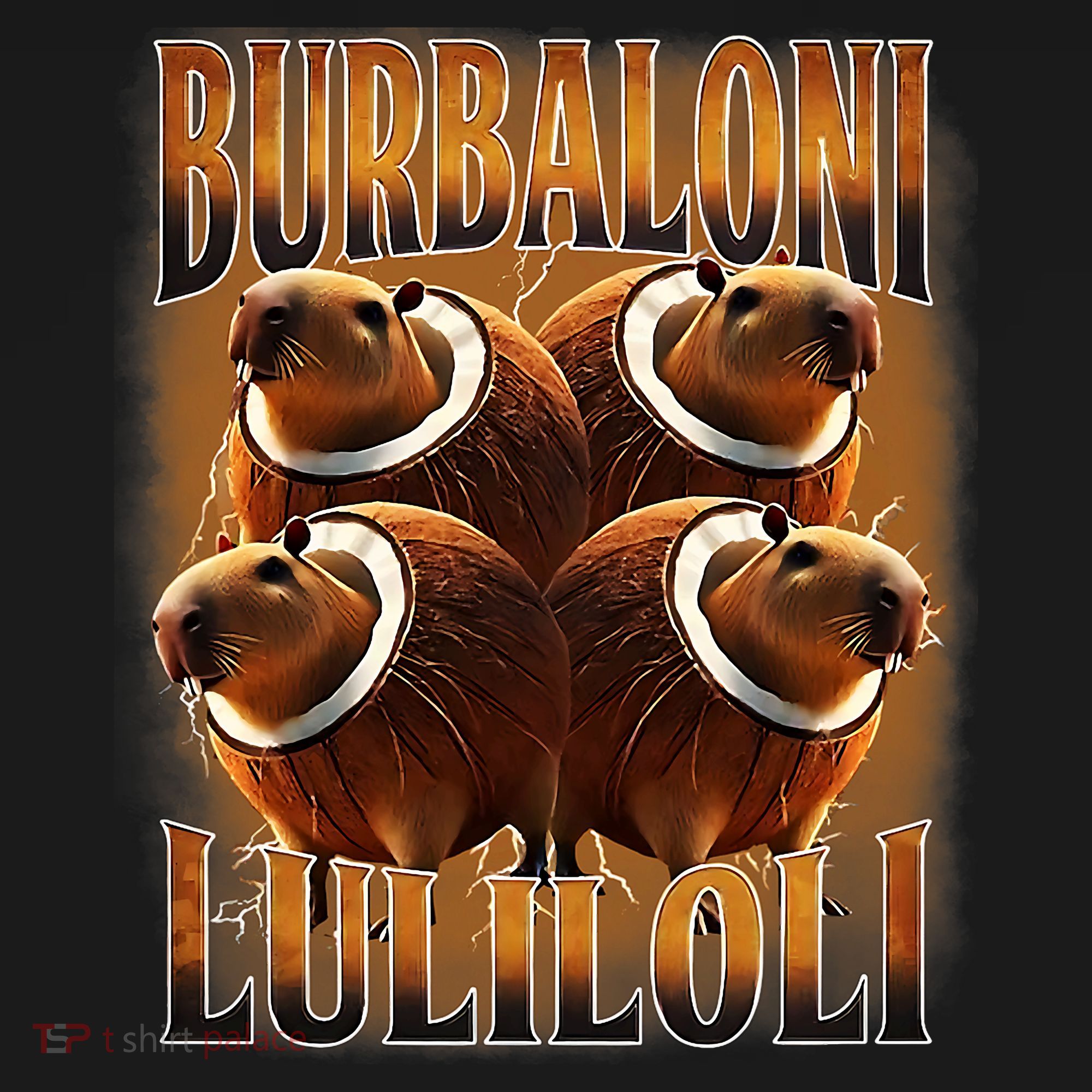 Burbaloni Luliloli Italian Brain Rot Capybara Meme Women's Hoodie