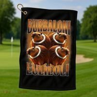 Burbaloni Luliloli Italian Brain Rot Capybara Meme Golf Towel thumb 1