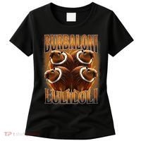 Burbaloni Luliloli Italian Brain Rot Capybara Meme Women's T-Shirt thumb 0