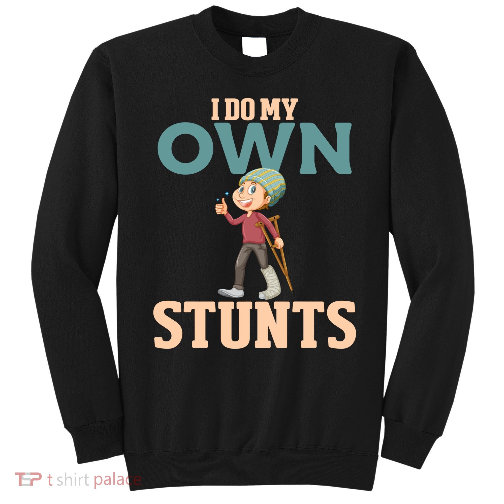 Broken Leg Injury Ankle Knee Funny Get Well Soon Gift Sweatshirt