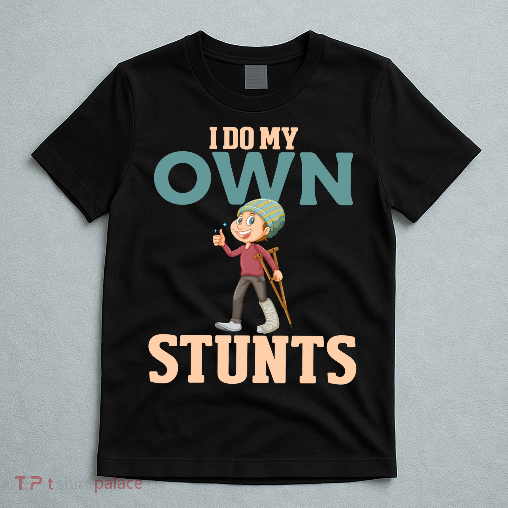 Broken Leg Injury Ankle Knee Funny Get Well Soon Gift T-Shirt