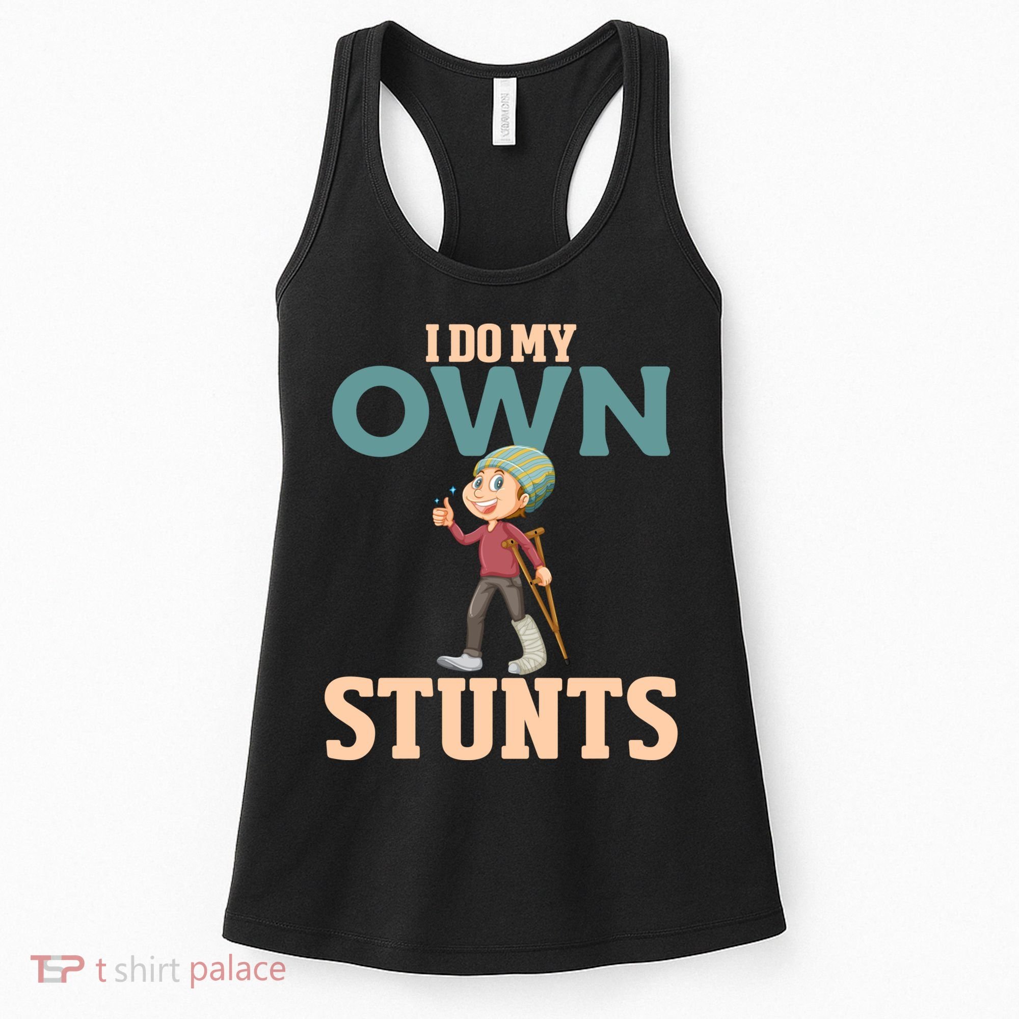 Broken Leg Injury Ankle Knee Funny Get Well Soon Gift Women's Tank Top
