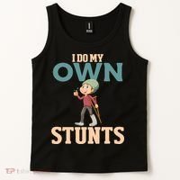 Broken Leg Injury Ankle Knee Funny Get Well Soon Gift Tank Top thumb 2
