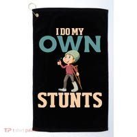 Broken Leg Injury Ankle Knee Funny Get Well Soon Gift Golf Towel thumb 0