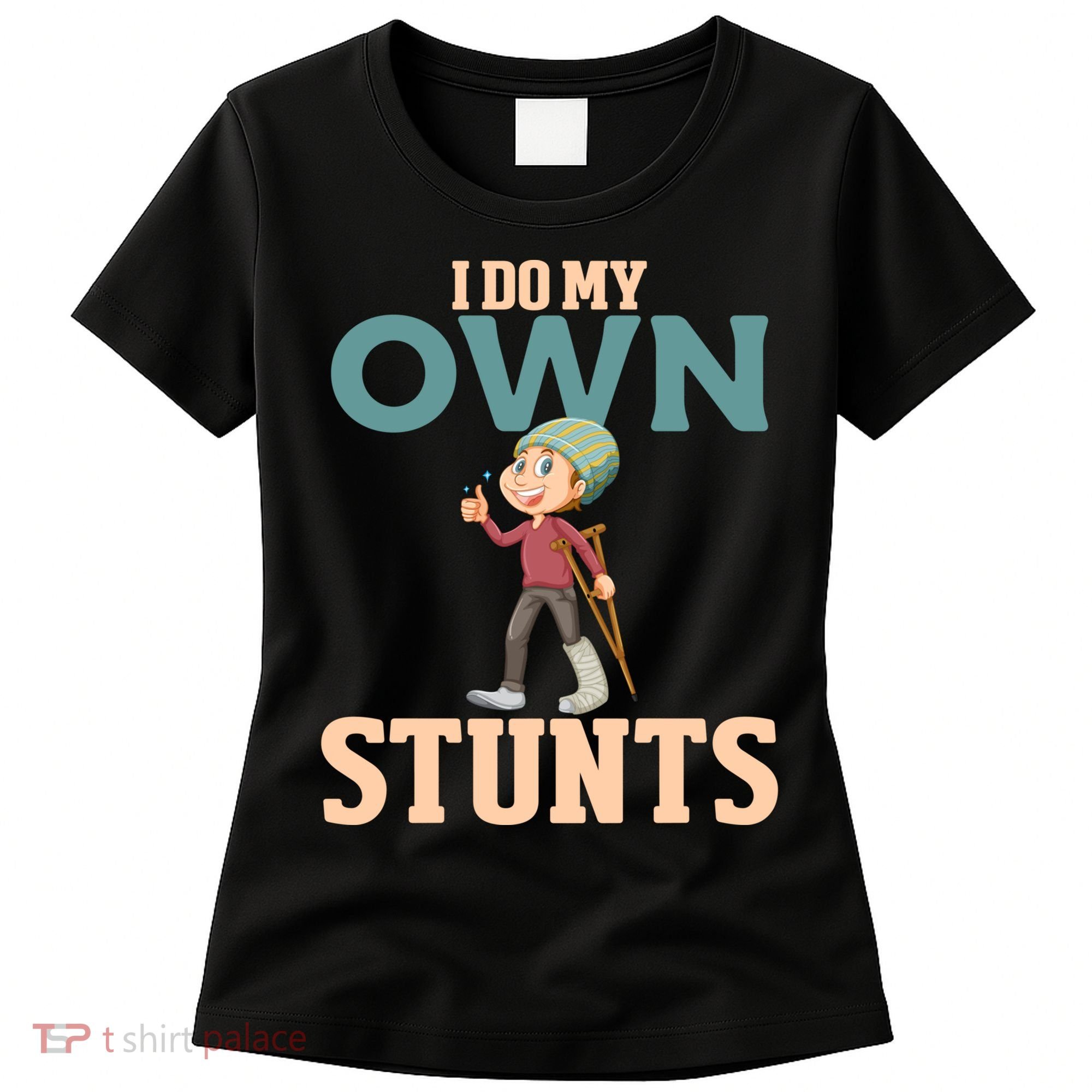 Broken Leg Injury Ankle Knee Funny Get Well Soon Gift Women's T-Shirt