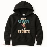 Broken Leg Injury Ankle Knee Funny Get Well Soon Gift Kids Hoodie thumb 0