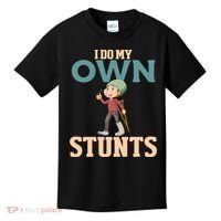 Broken Leg Injury Ankle Knee Funny Get Well Soon Gift Kids T-Shirt thumb 0