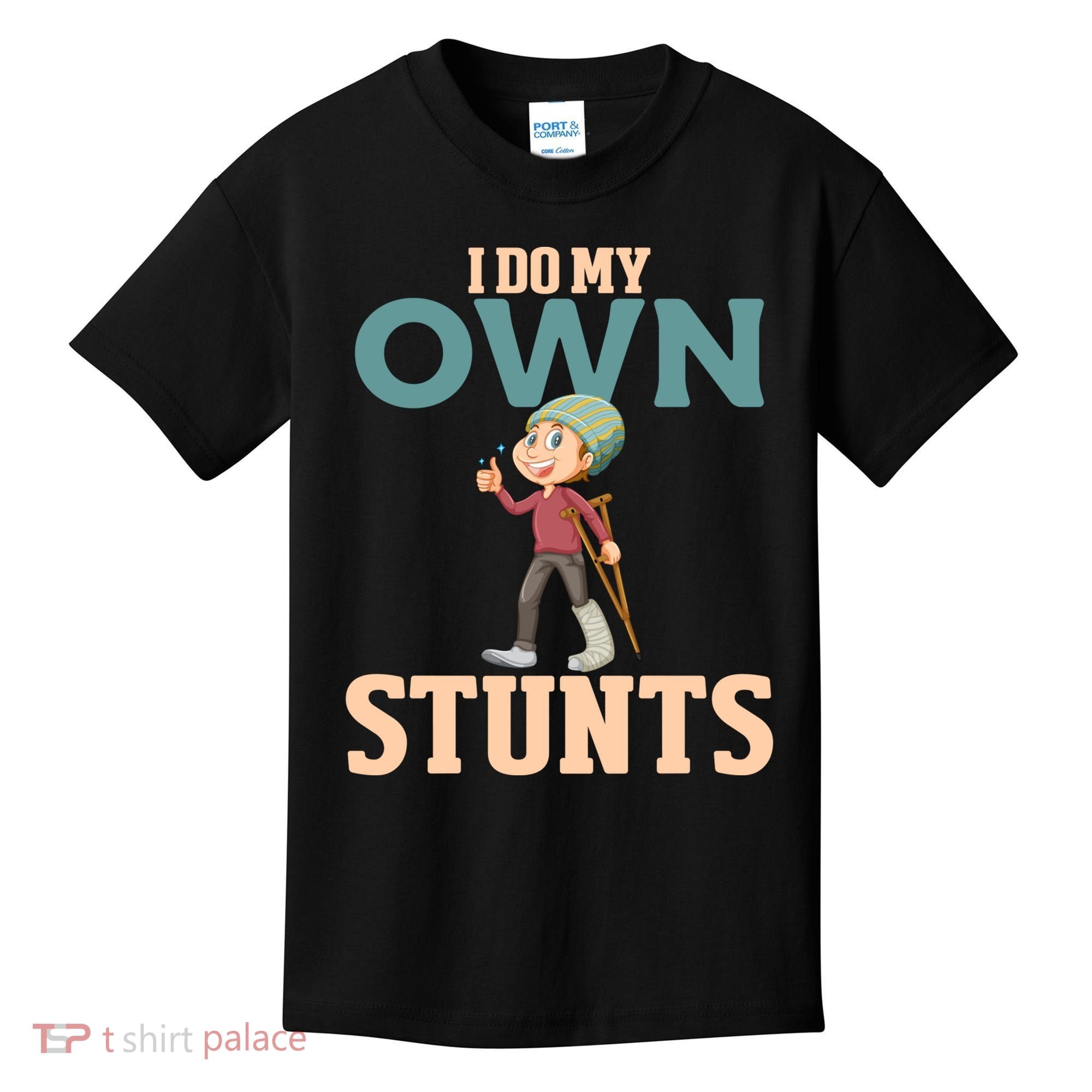 Broken Leg Injury Ankle Knee Funny Get Well Soon Gift Kids T-Shirt