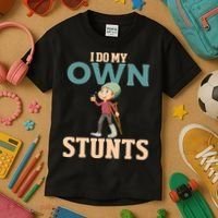 Broken Leg Injury Ankle Knee Funny Get Well Soon Gift Kids T-Shirt thumb 3