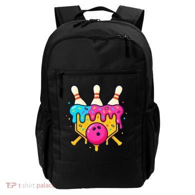 Bowling Lane Ice Cream Drip Home Plate Backpack