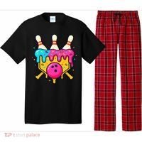 Bowling Lane Ice Cream Drip Home Plate Pajama Set thumb 0
