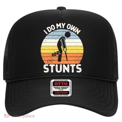 Broken Leg I Do My Own Stunts Vintage Gift Hat