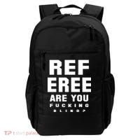 Blind Referee Funny Backpack thumb 0