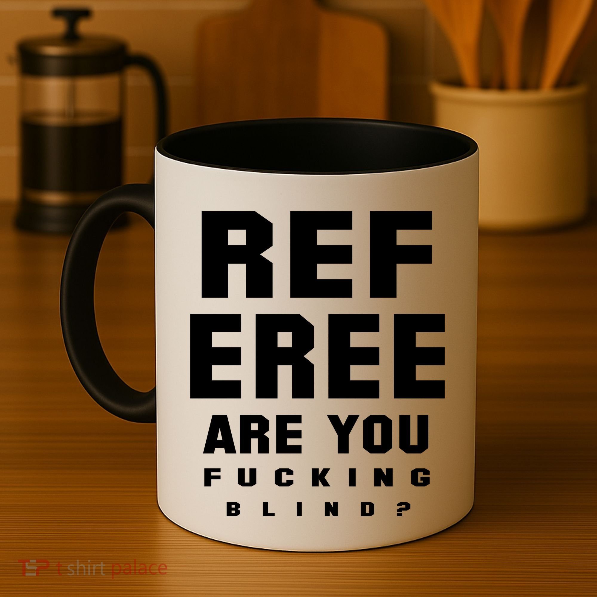 Blind Referee Funny Coffee Mug