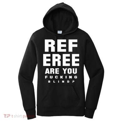 Blind Referee Funny Women's Hoodie